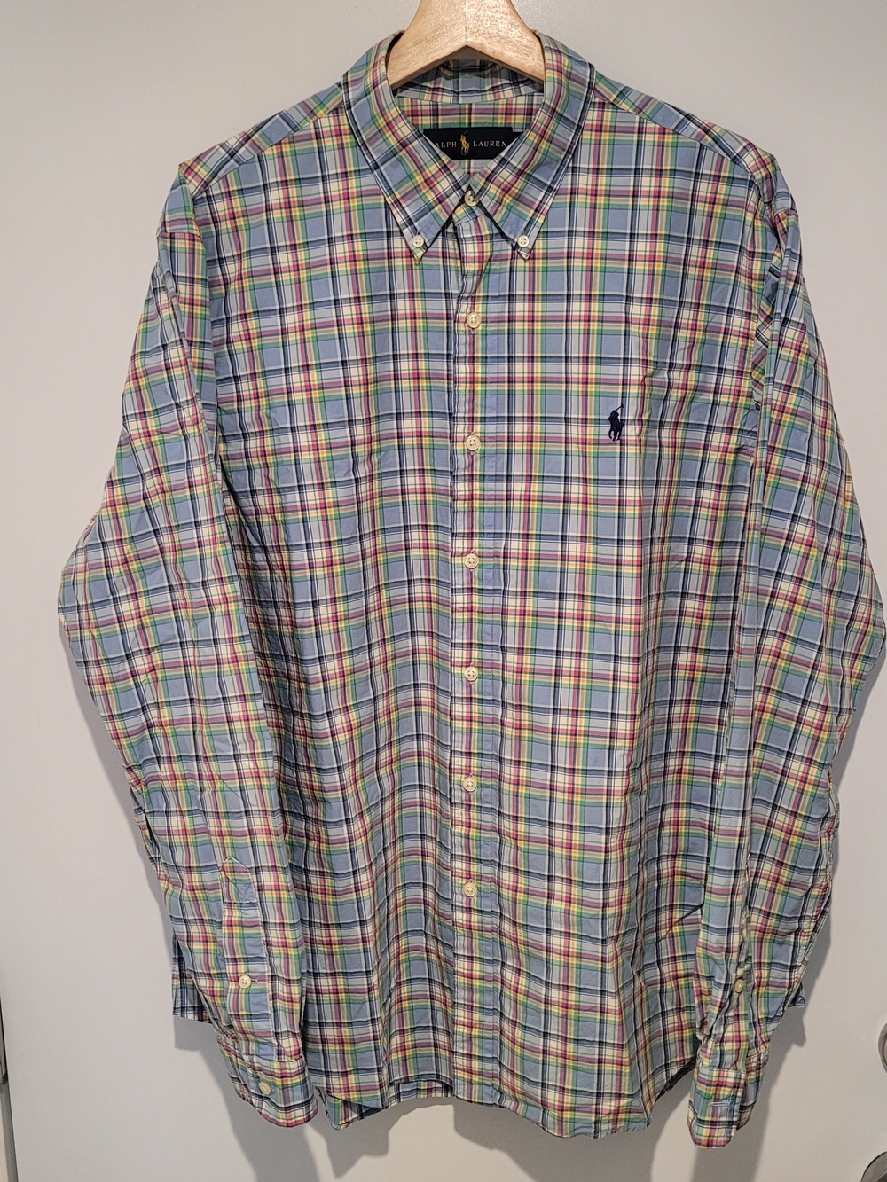 Ralph Lauren Multicolor Plaid Button-Down Shirt - Blue Dominant